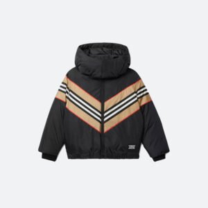 Stripe Panel Down-filled